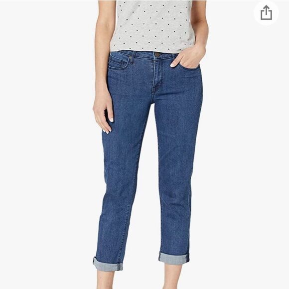 Parker Smith Courtney Straight Leg Crop Jeans NWT - Picture 1 of 4